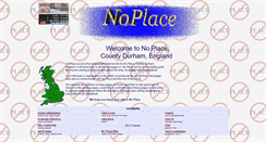 Desktop Screenshot of noplace.co.uk