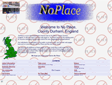 Tablet Screenshot of noplace.co.uk